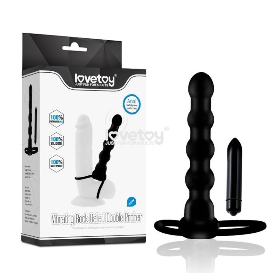 Farruz Çift Kavrama Halkalı Titreşimli 14 cm Anal Plug Vibratör Mastürbatör Farruz Çift Kavrama Halkalı Titreşimli 14 cm Anal Plug Vibratör Mastürbatör