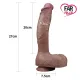 Lovetoy Nature Cock 27 Cm Platin Silikon Dildo