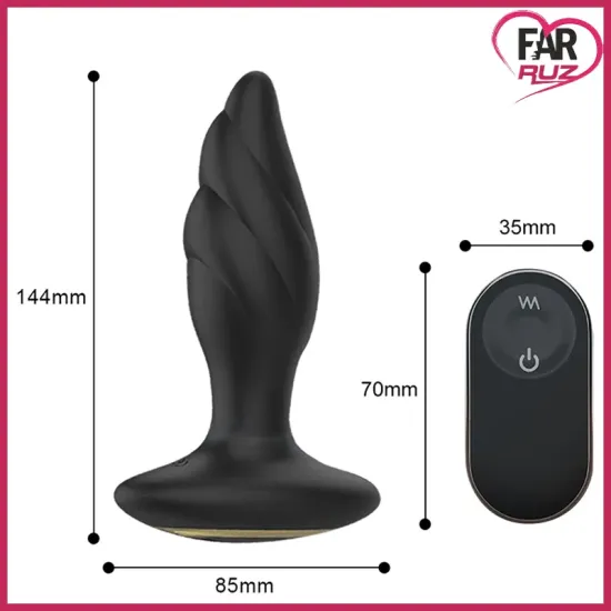 Angelina Uzaktan Kumandalı Rotating Anal Vibratör Angelina Uzaktan Kumandalı Rotating Anal Vibratör