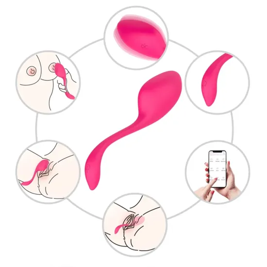 ToyzFa Ruby Akıllı Telefon Uyumlu Vibratör ToyzFa Ruby Akıllı Telefon Uyumlu Vibratör