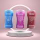 Shequ Hot Cool Vajina Cup Mastürbatör Shequ Hot Cool Vajina Cup Mastürbatör