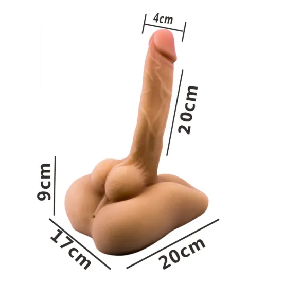 Bigger Man Unisex Ultra Gerçekçi 1.7 Kg Kalçalı Dildo Bigger Man Unisex Ultra Gerçekçi 1.7 Kg Kalçalı Dildo