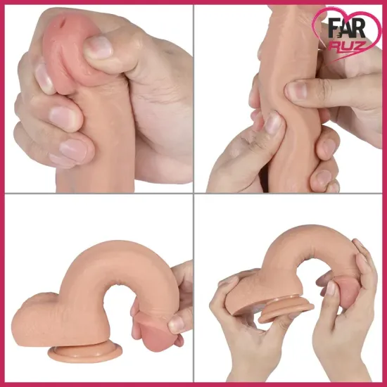 Bill Real Ultra Gerçekçi 22 Cm Gerçekçi Dildo Bill Real Ultra Gerçekçi 22 Cm Gerçekçi Dildo