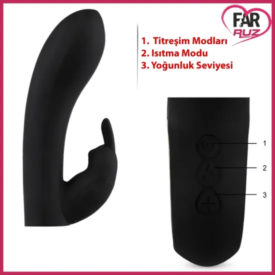 Black Bunny Isıtmalı Ultra Lux Tavşan Vibratör Black Bunny Isıtmalı Ultra Lux Tavşan Vibratör
