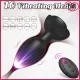 Black Dotted Titreşimli Kumandalı Anal Plug Black Dotted Titreşimli Kumandalı Anal Plug