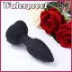 Black Dotted Titreşimli Kumandalı Anal Plug Black Dotted Titreşimli Kumandalı Anal Plug