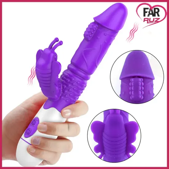 Butterfly 30 Fonksiyonlu Pilli Kelebek G-Spot Vibratör Butterfly 30 Fonksiyonlu Pilli Kelebek G-Spot Vibratör