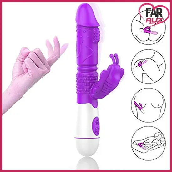 Butterfly 30 Fonksiyonlu Pilli Kelebek G-Spot Vibratör Butterfly 30 Fonksiyonlu Pilli Kelebek G-Spot Vibratör