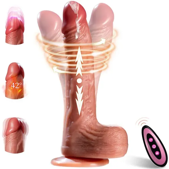 Çılgın Joe 22 Cm Isıtmalı Oynar Başlı Dildo Çılgın Joe 22 Cm Isıtmalı Oynar Başlı Dildo