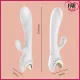 Dolce White 17 Fonksiyon Beyaz Soft Vibratör Dolce White 17 Fonksiyon Beyaz Soft Vibratör