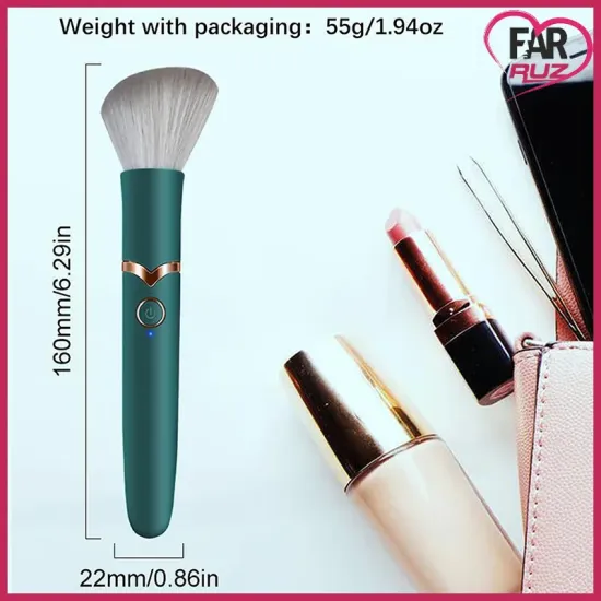 Farruz 10 Mod Makyaj Fırçası Klitoral Vibratör Farruz 10 Mod Makyaj Fırçası Klitoral Vibratör