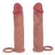 Farruz 19 Cm Halkalı Ultra Çift Katmanlı Testisli Penis Kılıfı Farruz 19 Cm Halkalı Ultra Çift Katmanlı Testisli Penis Kılıfı