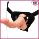 Farruz 20 Cm Eğik G Noktası Strap On Dildo Seti Farruz 20 Cm Eğik G Noktası Strap On Dildo Seti