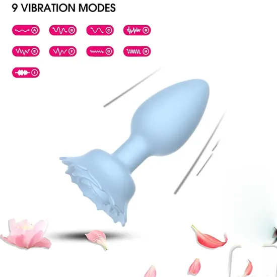 Farruz Angel Rose Titreşimli Soft Anal Tıkaç