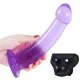 Farruz Belden Bağlamalı Jel Strapon ve Dildo