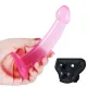 Farruz Belden Bağlamalı Jel Strapon ve Dildo