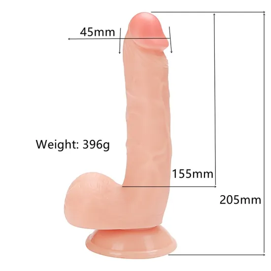 Farruz Deoxys 21 Cm Gerçekçi Maksimum Dildo
