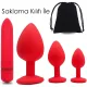 Farruz Diamond Vibratörlü Anal Plug Seti Farruz Diamond Vibratörlü Anal Plug Seti