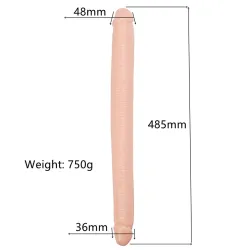Farruz Double End Ultra Long  50 Cm Gerçekçi Dildo