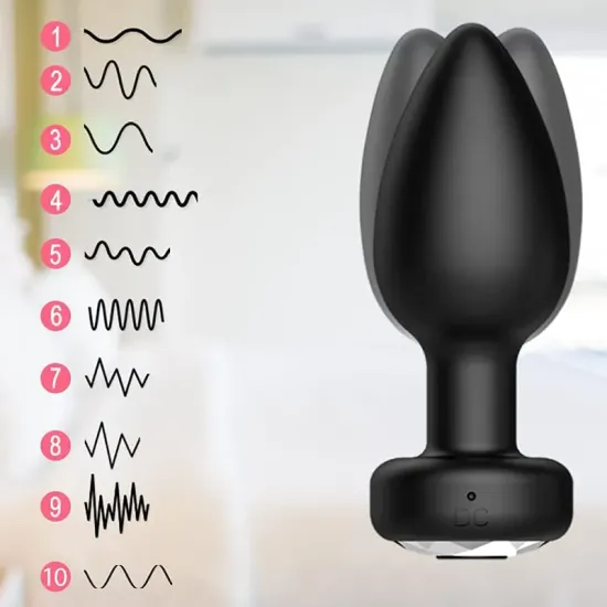 Farruz Elips Uzaktan Kumandalı Anal Plug Vibratör Farruz Elips Uzaktan Kumandalı Anal Plug Vibratör