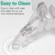 Farruz Flawless Clear 17 Cm Şeffaf Gerçekçi Dildo
