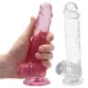 Farruz Flawless Clear 17 Cm Şeffaf Gerçekçi Dildo