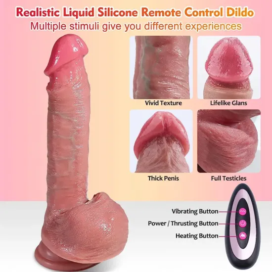 Farruz Kenzo Hareketli Isıtmalı Rotasyonlu Titreşimli Dildo Farruz Kenzo Hareketli Isıtmalı Rotasyonlu Titreşimli Dildo