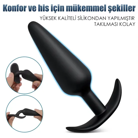 Farruz Lolipop Sailor Üçlü Butt Plug Set Farruz Lolipop Sailor Üçlü Butt Plug Set