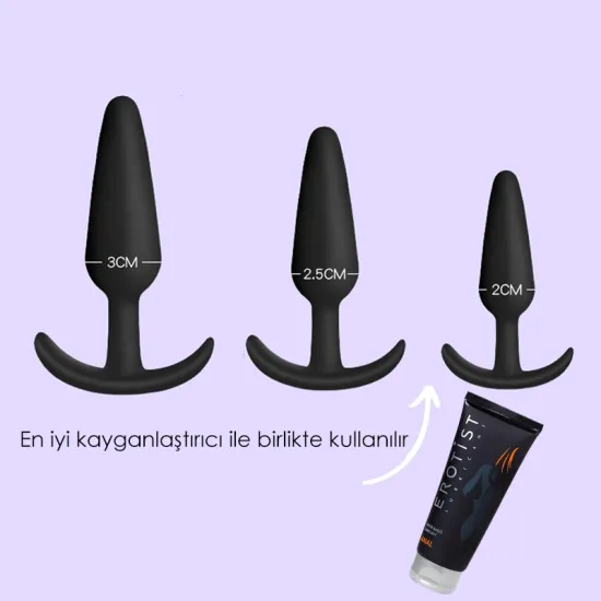 Farruz Lolipop Sailor Üçlü Butt Plug Set Farruz Lolipop Sailor Üçlü Butt Plug Set