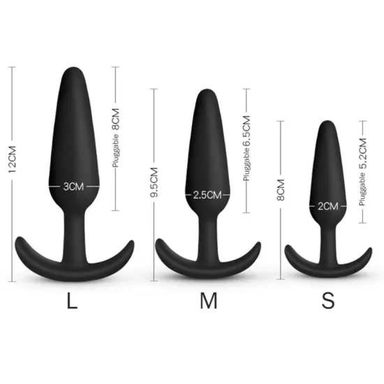 Farruz Lolipop Sailor Üçlü Butt Plug Set Farruz Lolipop Sailor Üçlü Butt Plug Set