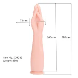 Farruz Long Hand 38 Cm El ve Yumruk Dildo