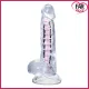 Farruz Rainbow 20 Cm Kıkırdaklı Jel Dildo