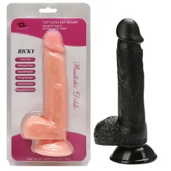 Farruz Ricky 20 Cm Vantuzlu Realistik Dildo Penis