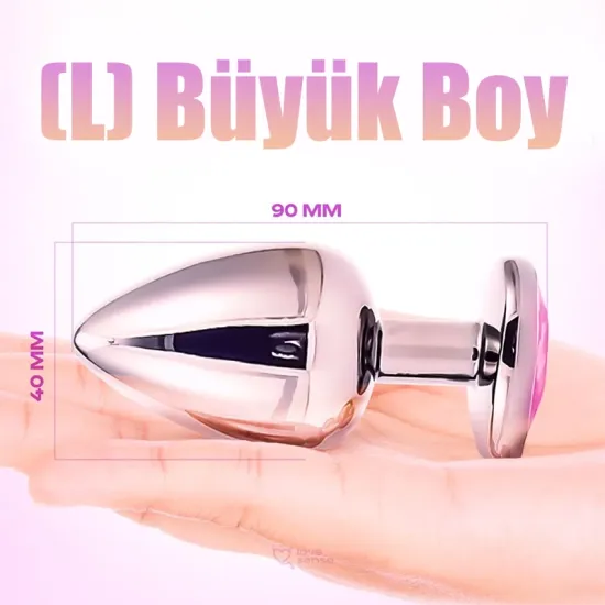 Farruz Taşlı Büyük Boy Anal Plug Farruz Taşlı Büyük Boy Anal Plug