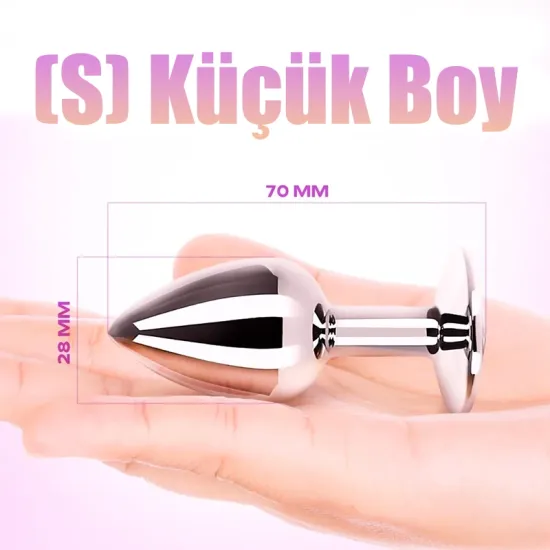 Farruz Taşlı Küçük Boy Anal Plug Farruz Taşlı Küçük Boy Anal Plug