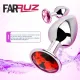 Farruz Taşlı Orta Boy Anal Plug Farruz Taşlı Orta Boy Anal Plug