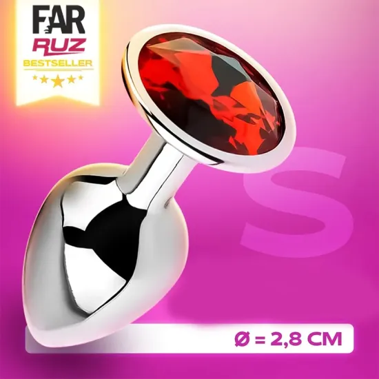 Farruz Taşlı Küçük Boy Anal Plug Farruz Taşlı Küçük Boy Anal Plug