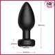 Farruz Telefon Kontrollü Titreşimli Anal Plug Farruz Telefon Kontrollü Titreşimli Anal Plug