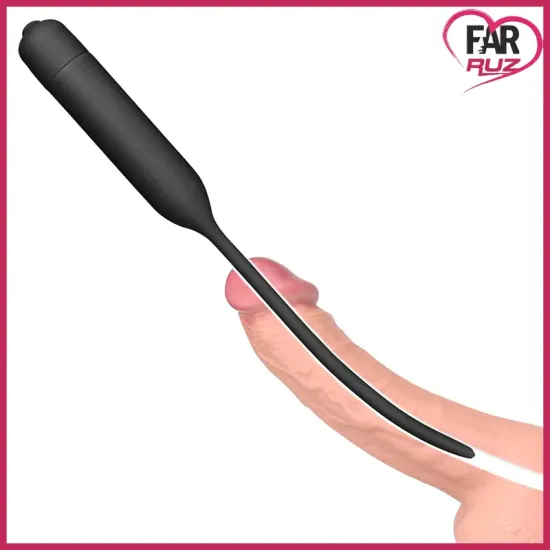 Farruz Titreşimli Üretra Dilatör Penis Stick Farruz Titreşimli Üretra Dilatör Penis Stick