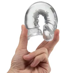 Farruz Transparent Small Crystal Gerçekçi Dildo