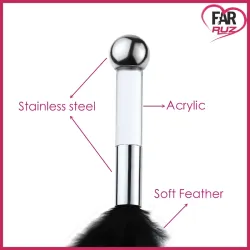 Farruz Tüylü Stick Anal Plug
