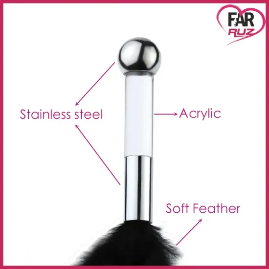 Farruz Tüylü Stick Anal Plug