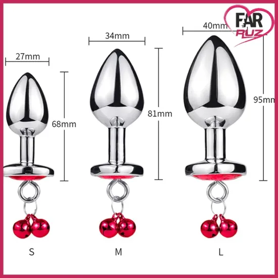 Farruz Zincirli Tasma Anal Plug