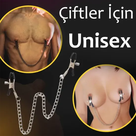 Farruz Zincirli Unisex Meme Kelepçesi Farruz Zincirli Unisex Meme Kelepçesi
