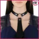 Gotik Punk Tarz Kravat Kolye Choker Gotik Punk Tarz Kravat Kolye Choker