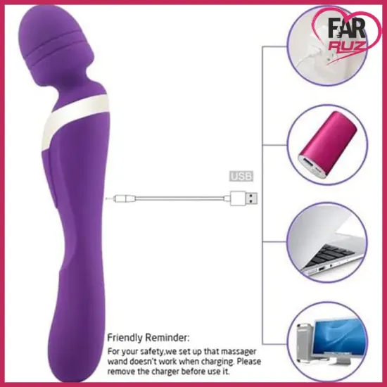 Hot Flamingo Çift Taraflı Çift Titreşimli Lüx Vibratör Hot Flamingo Çift Taraflı Çift Titreşimli Lüx Vibratör