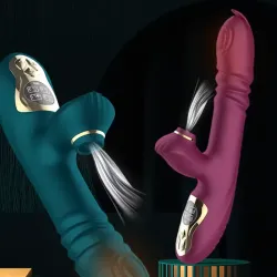 İleri Geri Hareketli Isıtmalı Yalama ve Emiş Vibratörü