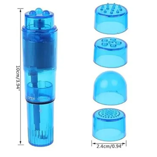 Image Rocker 11 Cm 4 Başlıklı Mini Vibratör Image Rocker 11 Cm 4 Başlıklı Mini Vibratör