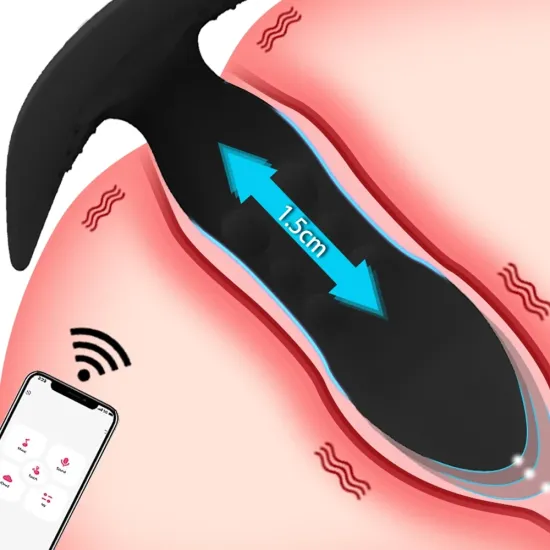 Kalix İleri Geri Hareketli Prostat ve Anal Unisex Vibratör Kalix İleri Geri Hareketli Prostat ve Anal Unisex Vibratör