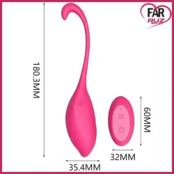 Küçük Kuğu Kumandalı Kegel ve Aşk Vibratörü